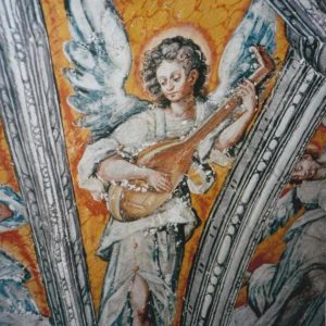 Ángeles músicos XVIII - Antes de la restauración
