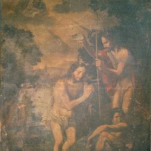 Bautismo de Cristo XVII - Antes de la restauración