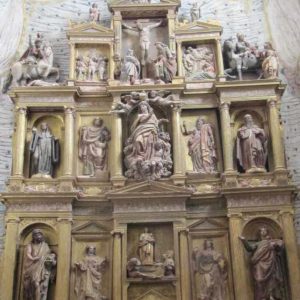 Retablo Mayor de Santa Coloma XVI - Antes de la restauración