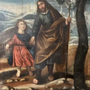 retablo-siglo-xvii-cuadro-san-jose-y-el-nino-siglo-xvii-despues-restauracion-retablos-viridian-restauraciones